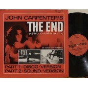 JOHN CARPENTER'S THE END (ASSAULT ON PRECINCT 13) (NEW SCRATCH-MIX) - 12" EU