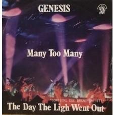 MANY TOO MANY / THE DAY THE LIGHT WENT OUT / VANCOUVER - 7" ITALY