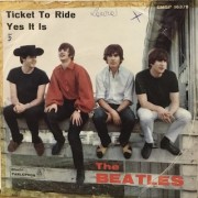 TICKET TO RIDE / YES IT IS - 7" ITALY
