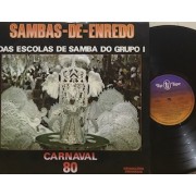 SAMBAS-DE-ENREDO DAS ESCOLAS DE SAMBA DO GRUPO I - CARNAVAL 80 - 1°st BRAZIL