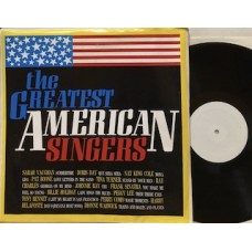 THE GREATEST AMERICAN SINGERS - LP ITALY