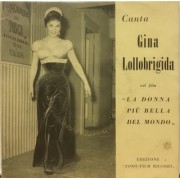 CANTA GINA LOLLOBRIGIDA - 7" EP
