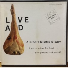 LIVE AID A SHORTS SHAME STORY - BOX 11 LP + 7"