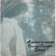 A MANO A MANO / STORIE - 7" ITALY