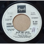 GIVE ME LOVE (GIVE ME PEACE ON EARTH) - 7" ITALY