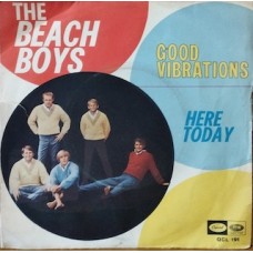 GOOD VIBRATIONS / HERE TODAY - 7" ITALY