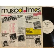 MUSICAL TIMES - AUSGABE 9'81 - LP GERMANY