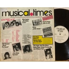 MUSICAL TIMES - AUSGABE 9'81 - LP GERMANY
