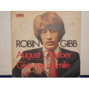 AUGUST OCTOBER / GIVE ME A SMILE - 7" ITALY
