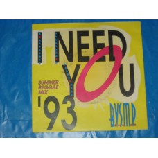 I NEED YOU '93 / SMOOTH - 7" USA