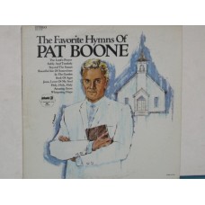 THE FAVORITE HYMNS OF PAT BOONE - LP USA